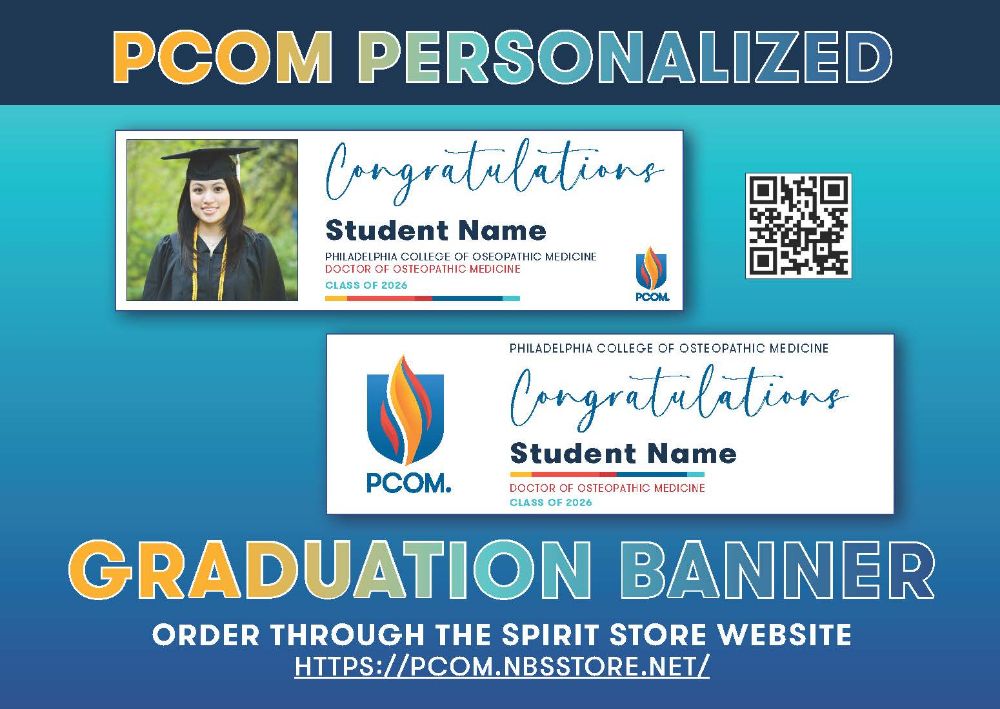 graduation banner- example student